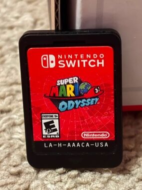 Super Mario Odyssey - Nintendo Switch Game (TESTED AND WORKS)